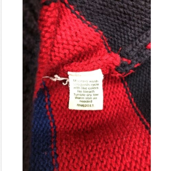 Crewcuts XS Long Sleeve Striped Cotton Sweater - Picture 7 of 8